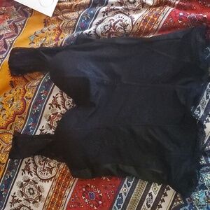 Black corset top size Med